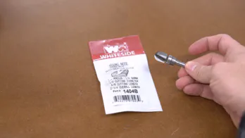 An edge grain cutting board.