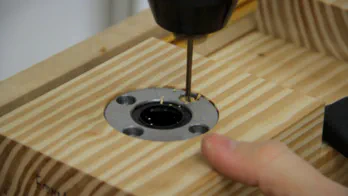 Roubo workbench leg-vise build.