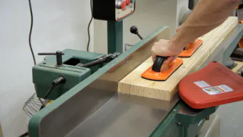 Roubo workbench leg-vise build.