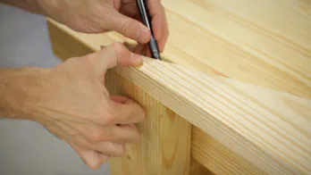 Roubo workbench leg-vise build.