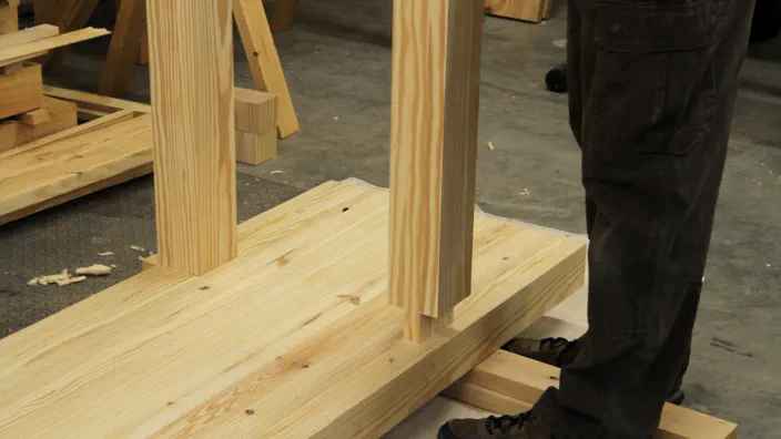 Roubo workbench build.