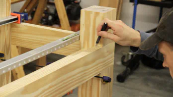 Roubo workbench build.