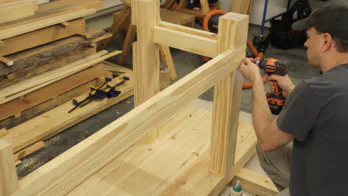 Roubo workbench build.