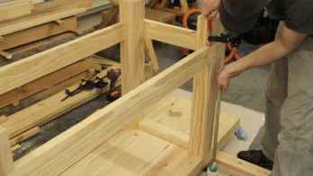 Roubo workbench build.