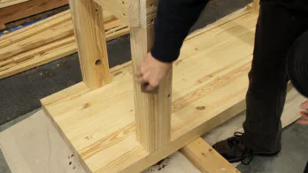 Roubo workbench build.