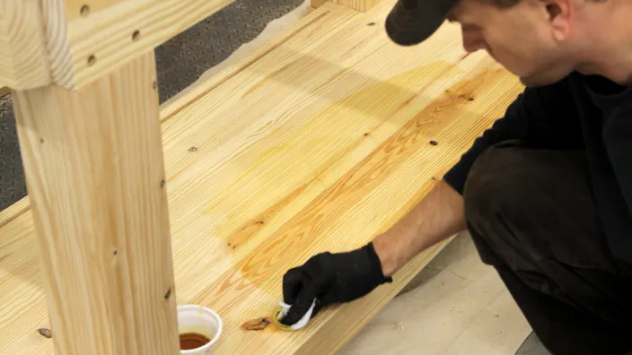 Roubo workbench build.