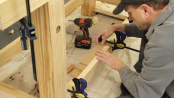 Roubo workbench build.