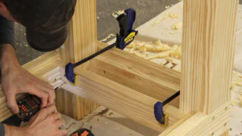 Roubo workbench build.