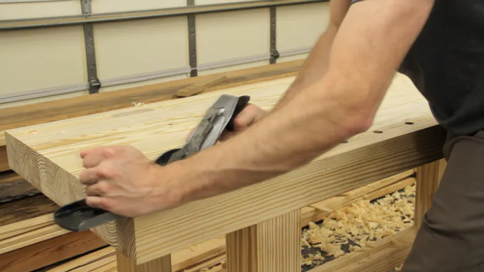 Roubo workbench build.