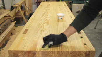 Roubo workbench build.