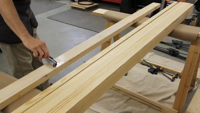 Roubo workbench build.