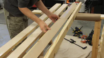 Roubo workbench build.