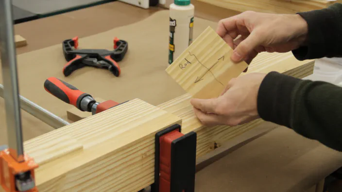 Roubo workbench build.
