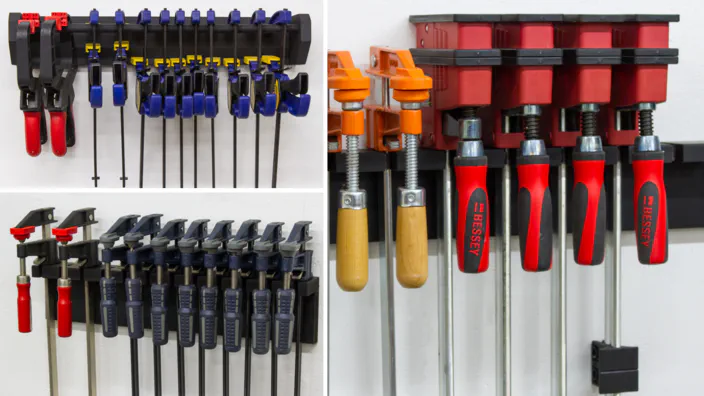 Build Three Clamp Racks from Scraps
