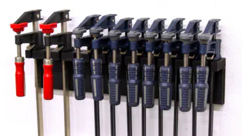 The final clamp rack.